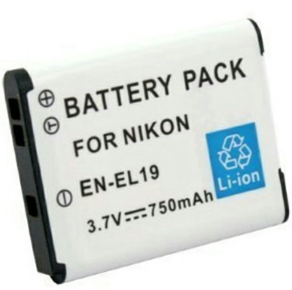 Акумулятор тм"MastAK" аналог Nikon EN-EL19 3,7 V 700mAh