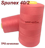 Нитка Spunex 40/2 5000 ярдов, цвет №0110(алый)