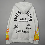 Худі Palm Angels Firestarter White Київ, фото 5