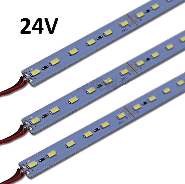 Світлодіодна led лінійка LEDTech 24v smd 5630 72led/m 24v ip20 білий (6000К)