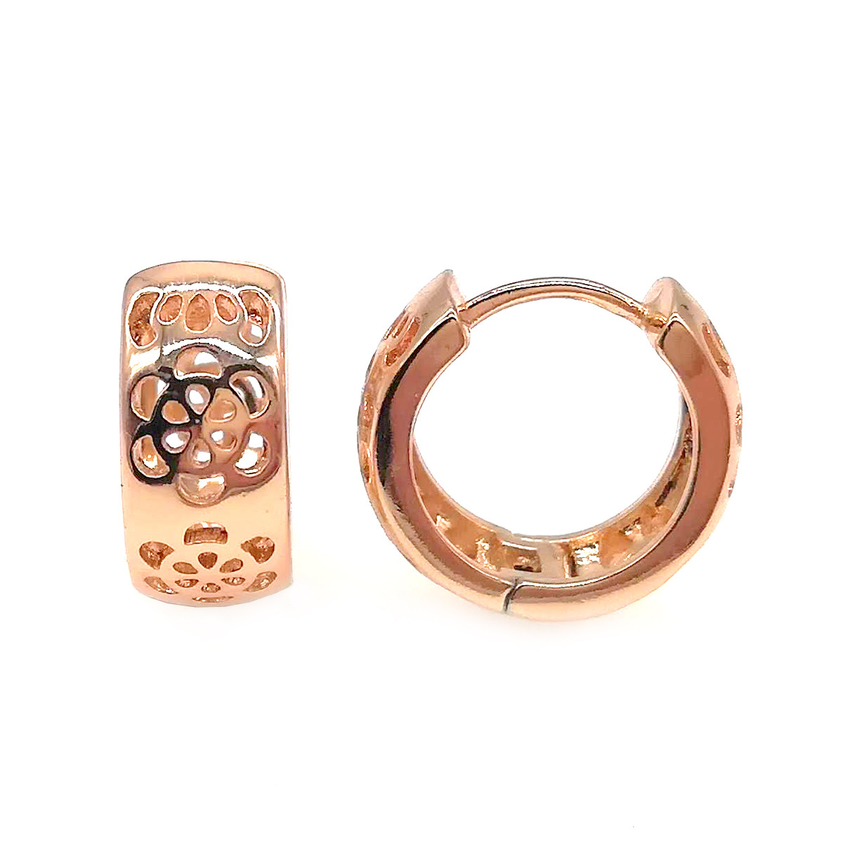 Сережки Xuping з медичного золота, позолота 18K, 23885 (1)
