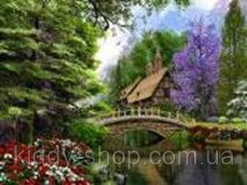 Алмазна вишивка. Картина на підрамнику "Відгомін літа" , розмір 40х50, фото 1