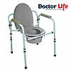 Стілець туалетний зі спинкою Doctor Life 10595, фото 2