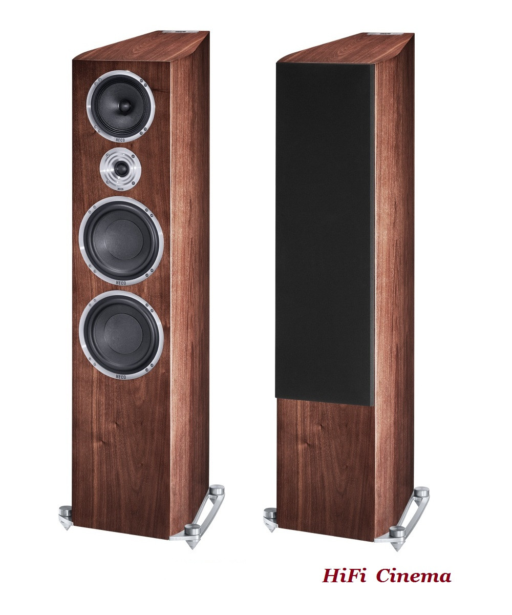 Підлогова акустика Heco Celan Revolution 9 Espresso Veneer 3 смугова фронт для домашнього кінотеатру, фото 1