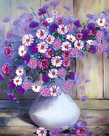 Алмазна вишивка. Картина на підрамнику "Річна ніжність" , розмір 40х50см