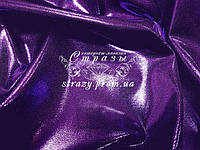 Stretch metallic Dot shine Lycra Purple on Purple Chrisanne Clover 1м