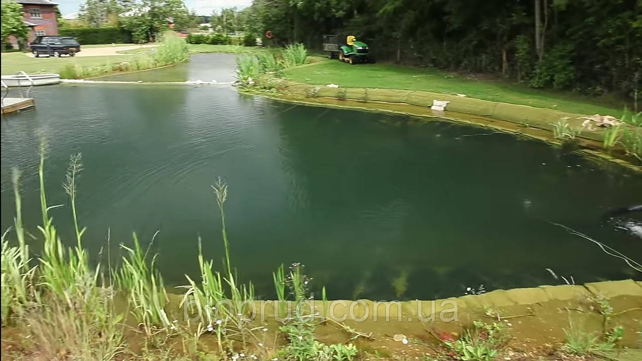 Влаштування ставка для зрошення.