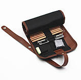 Подарунковий набір олівців MARCO з чохлом 29 предметів., фото 4