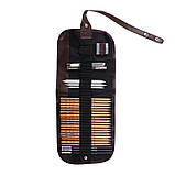 Подарунковий набір олівців MARCO з чохлом 29 предметів., фото 6