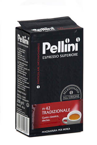 Кава мелена Pellini Espresso Superiore n.42 Tradizionale 250г, фото 2