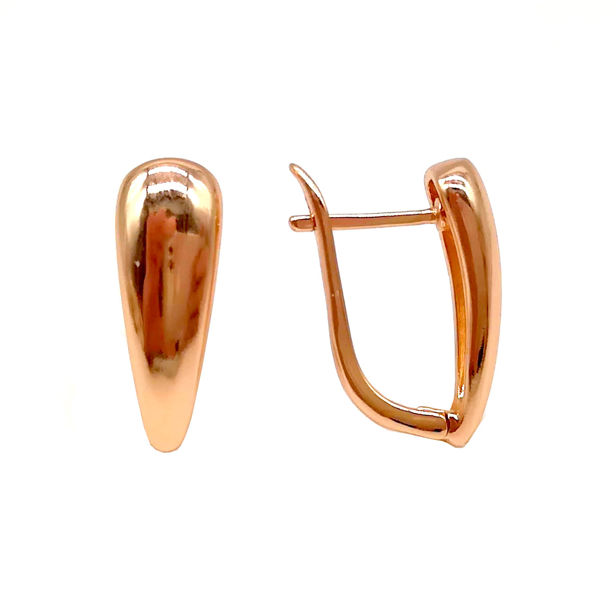Сережки Xuping з медичного золота, позолота 18K, 23915 (1)