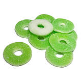 Яблучні Кільця в цукрі – желейні цукерки Dulce Plus Іспанія 1 кг, фото 2