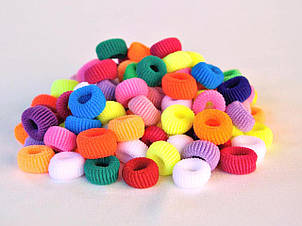 Махрова гумка Калуш Ø2.2 см кольорова 120 шт/уп.