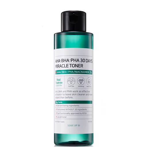 Лікувальний тонер для проблемної шкіри Some by mi AHA.BHA.PHA 30 Days Miracle Toner 150 мл
