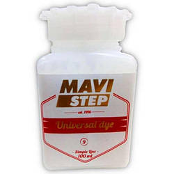Фарба біла для шкіри та тканини MAVI STEP Universal Dye 100 мл