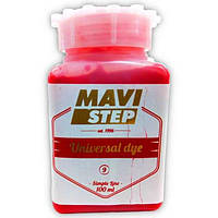 Краска цвет Красный для кожи и ткани MAVI STEP Universal Dye 100 мл