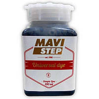 Краска цвет Черный для кожи и ткани MAVI STEP Universal Dye 100 мл