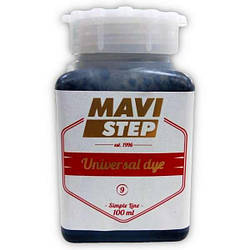 Фарба колір Чорний для шкіри та тканини MAVI STEP Universal Dye 100 мл
