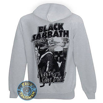 Толстовка на змійці BLACK SABBATH Never Say Die 2 Pilots Меланжева, фото 2