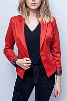 Класичний жіночий піджак Tiara теракота