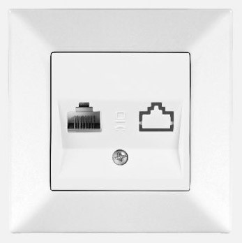 Розетка VIKO Meridian комп'ютерна ( RJ 45 CAT 5e )
