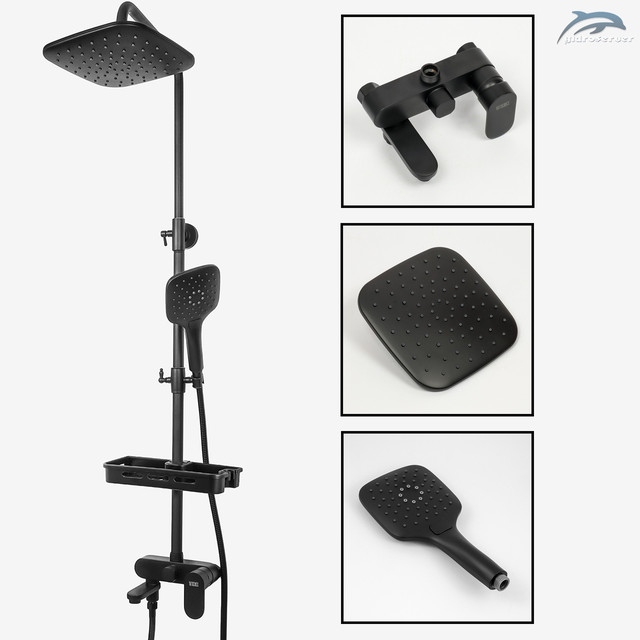 Настінна душова система WEMI SB-10 для сучасної ванної кімнати.