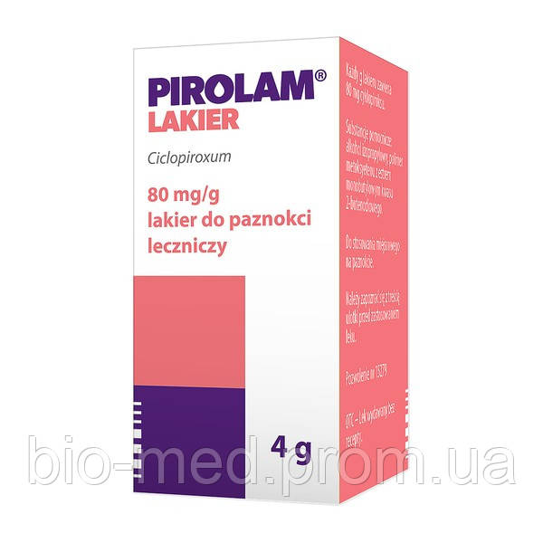Pirolam, 80 mg/g — лак для нігтів, 4 г, фото 1
