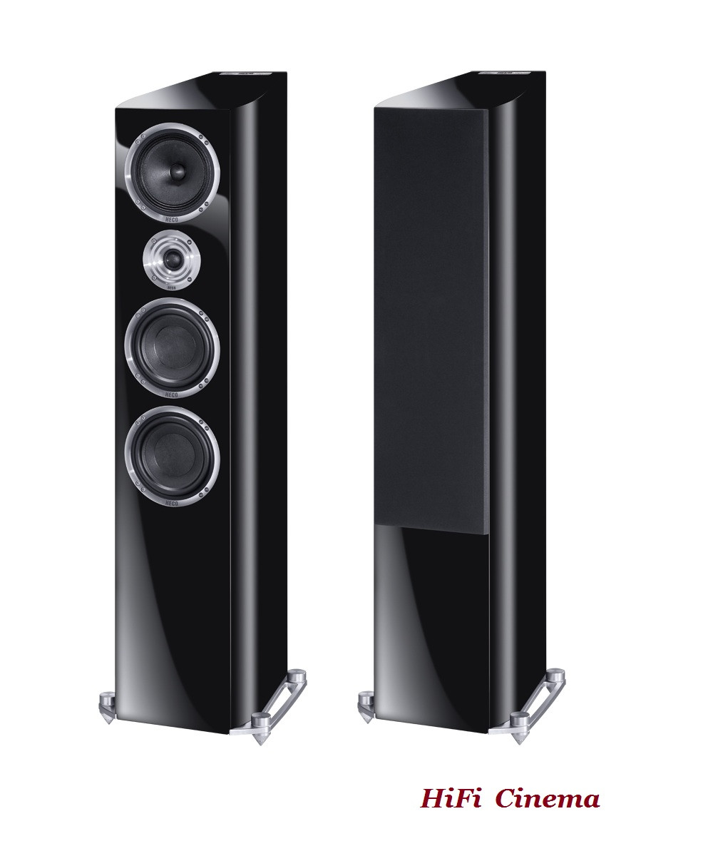 Підлогова акустика Heco Celan Revolution 7 Piano Black 3-смугова 220 Вт потужність