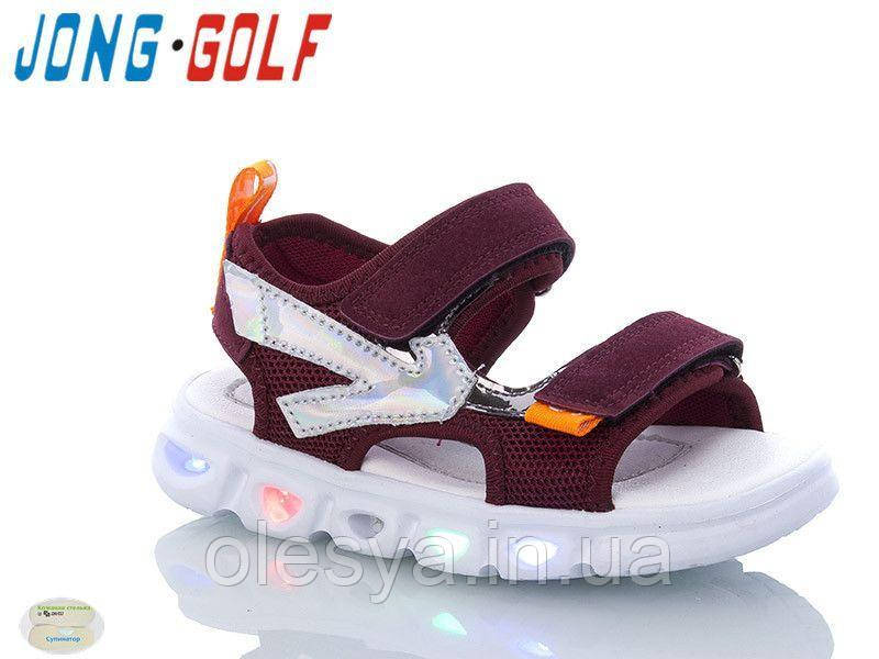 Дитячі сандалії з миготливою підошвою Jong Golf розміри 28, 31, фото 1