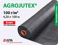 Геотекстиль тканий Agrojutex 100 g/m2 4.20x100 m слож.