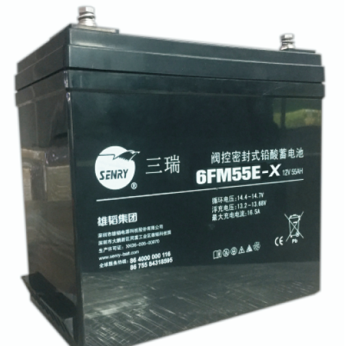 Акумулятор Vision 6FM55E-X, фото 1