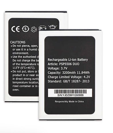 Аккумулятор Prestigio PSP5506 Grace Q5 3200 mAh Original PRC