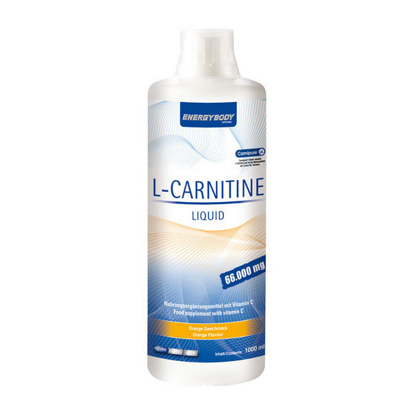 Л-Карнітин рідкий Energy Body L-Carnitine Liquid 1 L жіросжігателя