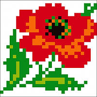 Алмазна вышивка. Картинка-наліпка Квіти