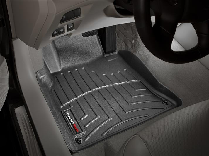 Килим гумовий WeatherTech Infiniti Q70 / M 2011+ передні чорні