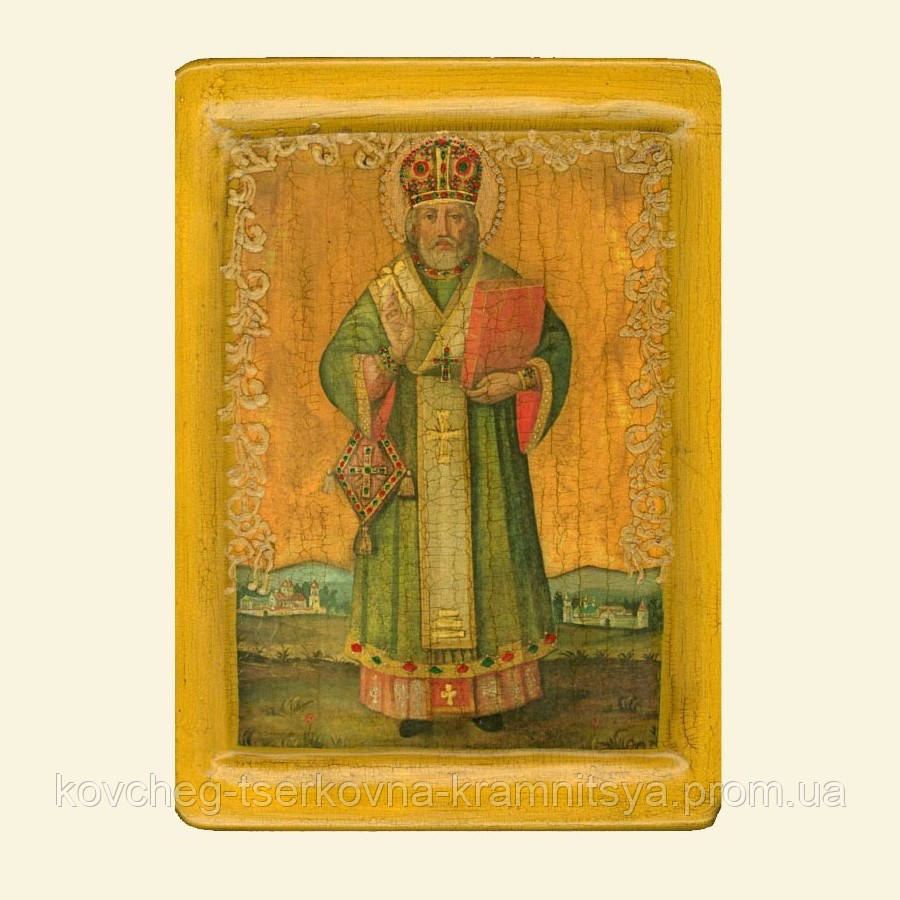 Св. Микола Крехівський ікона, (XVII ст.)