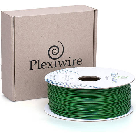 Пластик в котушці PLA 1,75 мм 1,185кг/400м Plexiwire Зелений, фото 2
