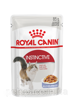 Корм Royal Canin Instinctive in jelee (Роял Канін для кішок старше 1 року), 85г., фото 1