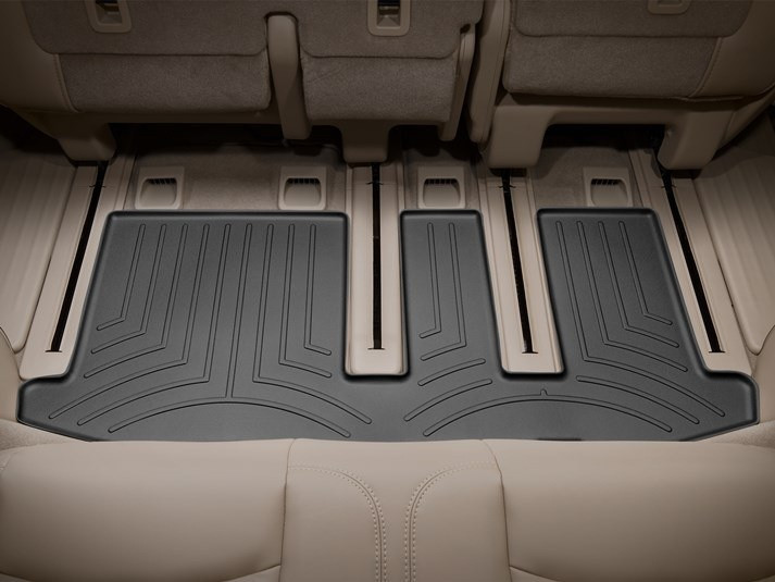 Килими гумові WeatherTech Infiniti QX60 2014+ третій ряд чорні