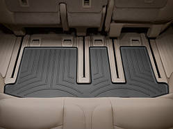 Килими гумові WeatherTech Infiniti QX60 2014+ третій ряд чорні