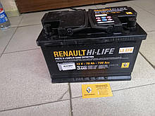 Акумулятор L3 EFB 12V 70Ah 720 Aen Renault Logan MCV 2 (Original 7711575175)