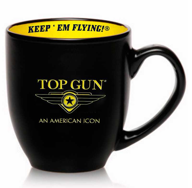 Чашка Top Gun "LOGO" Coffee Mug (чорна) — Купити Недорого на Bigl.ua