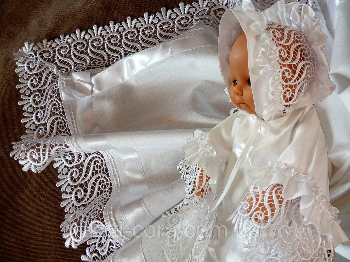 Набор для крещения ребенка. Модель Ноеминь (Noemin) - фото 1 - id-p1152186594