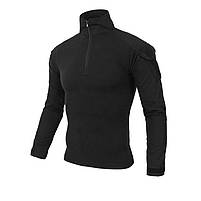 Тактична сорочка Lesko A655 Black 4XL кофта з довгим рукавом убакс 7 шт., фото 3