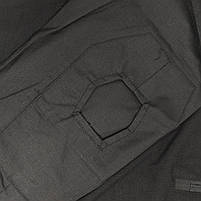 Тактична сорочка Lesko A655 Black 4XL кофта з довгим рукавом убакс 7 шт., фото 6