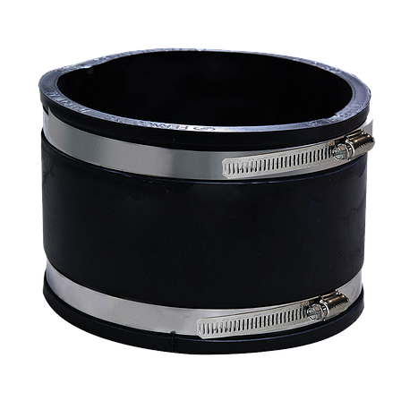 Гумовий фітинг для вентиляції Secret Jardin Rubber Duct 125 мм, фото 1