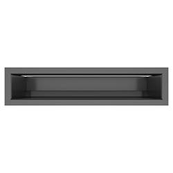 Вентиляційна решітка для каміна SAVEN Loft 90х400 чорна