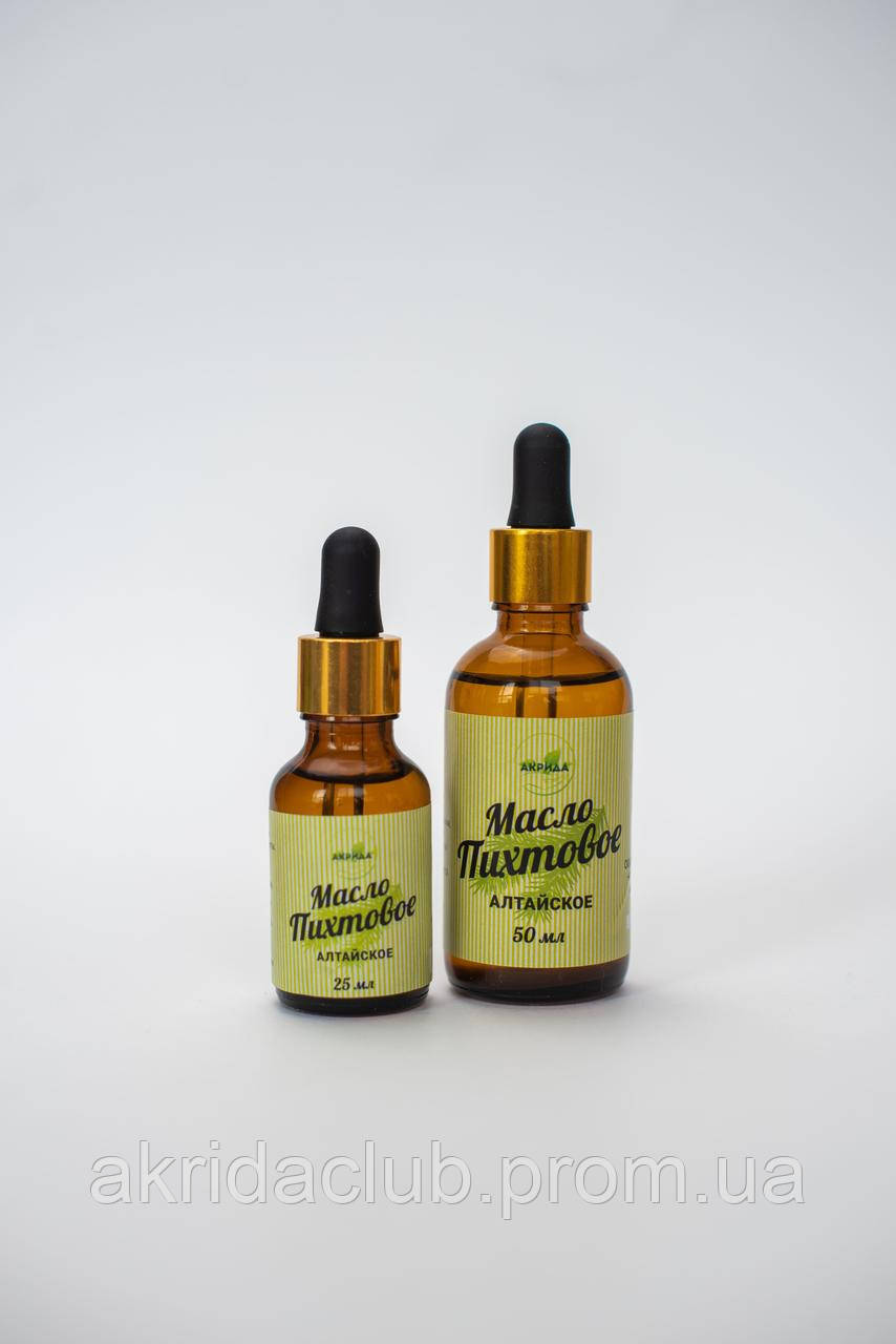 Пихтовое масло эфирное 25мл, натуральное сибирское, цена 68 грн - Prom ...