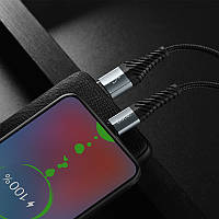 Кабель Micro-USB суперміцний HOCO X38 Cool Charging Data Cable 1m