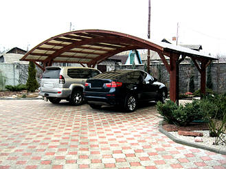 Навес для 2-х автомобилей 7.8х6 м. в Днепре 12